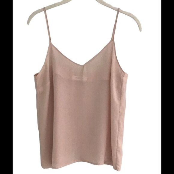 Anine Bing Gwyneth Silk Camisole Dusty Rose - Picture 2 of 8